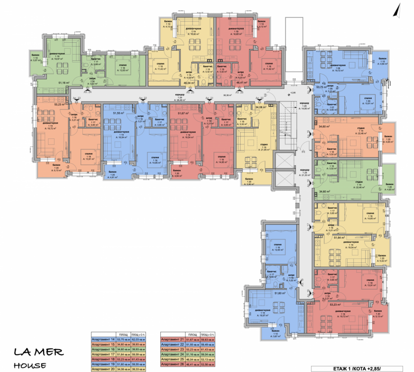 Новый жилой дом в Равде с рассрочкой ID2523, layout 2 | Ideal Estate