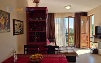 Двухкомнатная квартира в комплексе Cascadas Family Resort на Солнечном Береге — вид на бассейн, премиальный уровень жизни ID2747 Фото 3