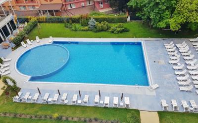 🌊 Просторная квартира с панорамным видом на море в Равде - комплекс Oasis, 100 м до пляжа | ID2790 Фото 24