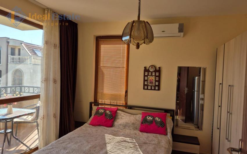 One-bedroom apartment in Cascadas Family Resort in Sunny Beach — pool view, premium complex ID2747 Photo 9
