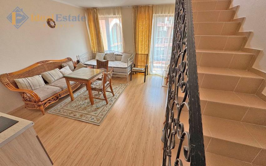 Трехкомнатная двухуровневая квартира с видом на море в комплексе Chateau del Marina, Несебр ID2419 Фото 8