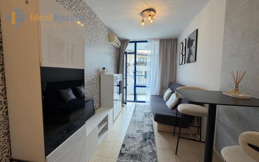 Zwei-Zimmer-Wohnung in Ravda nahe dem Meer mit niedriger Gebühr — Blue Marine, 150 m zum Strand | ID2765 Foto 2