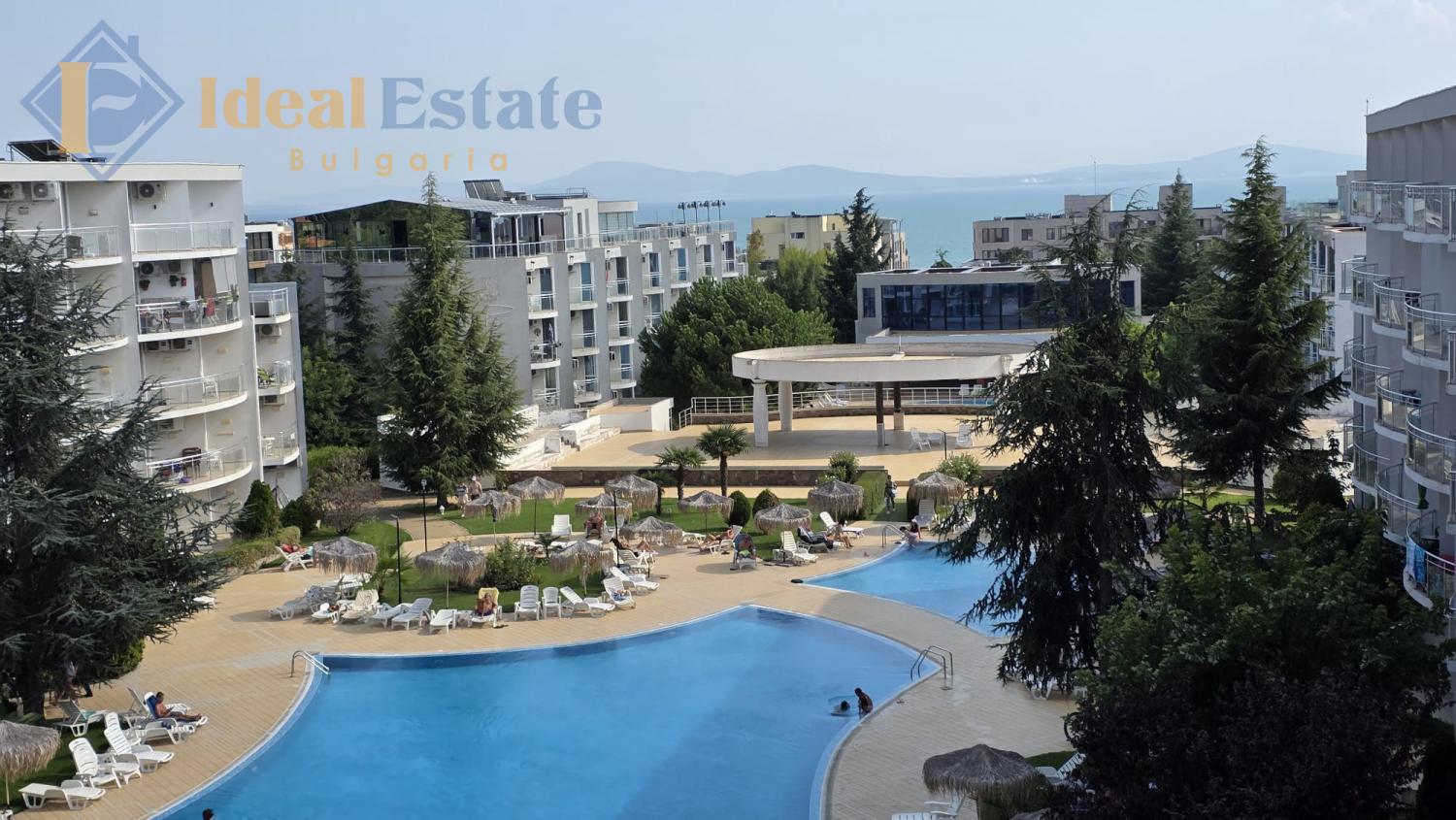 🌊 Gemütliche Wohnung mit Meerblick in Sarafovo, Komplex Atlantis Resort & SPA — 200 m vom Strand | ID2764 Vergrößertes Foto 10