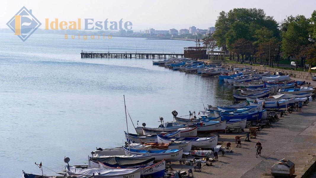 Mieszkanie dwupokojowe na pierwszej linii w Pomorie — widok na morze, brak opłaty eksploatacyjnej ID2729 Powiększone zdjęcie 14