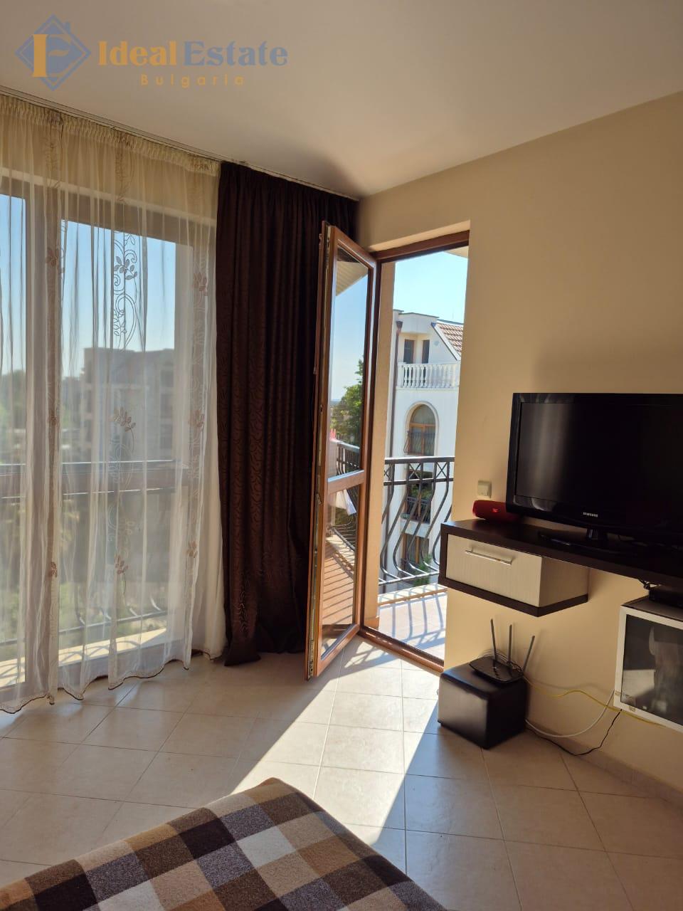 One-bedroom apartment in Cascadas Family Resort in Sunny Beach — pool view, premium complex ID2747 Enlarged photo 6
