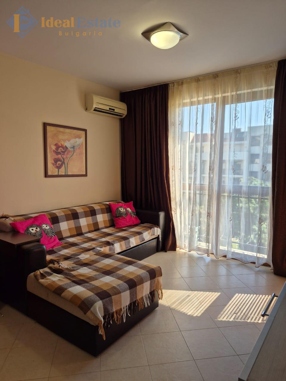 One-bedroom apartment in Cascadas Family Resort in Sunny Beach — pool view, premium complex ID2747 Enlarged photo 7