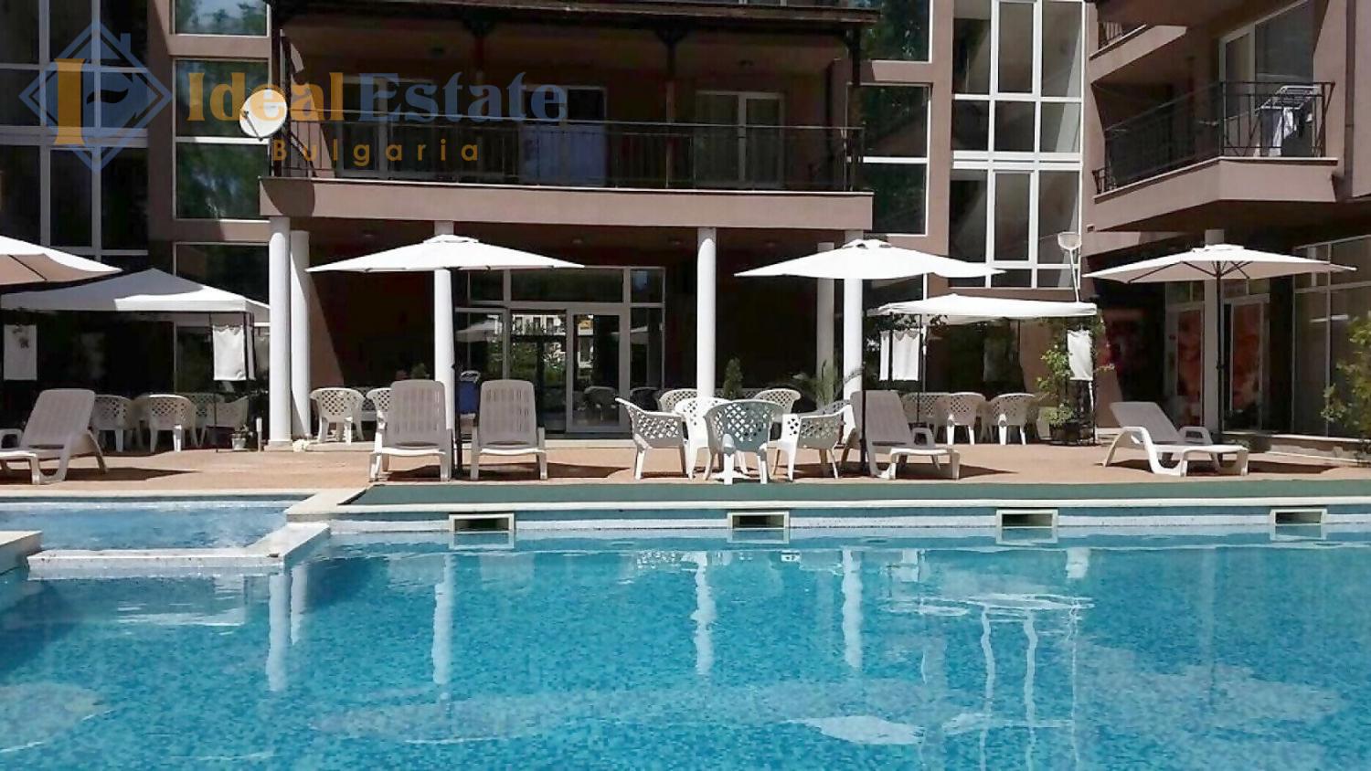 🌴 Spacious studio with low maintenance fee in Sunny Beach — Saint Sofia complex, 400 m to the beach | ID2779 Enlarged photo 12