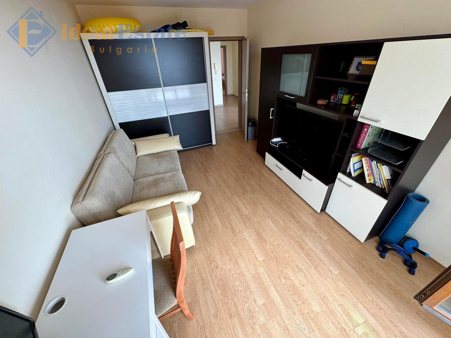 Geräumige Wohnung mit Panoramablick auf das Meer im Komplex Sea Fort Club in Sveti Vlas — ID2797 Vergrößertes Foto 12