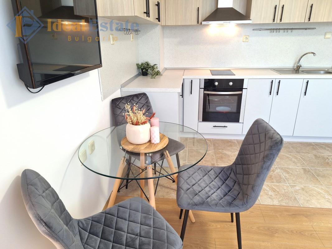 Wohnung mit neuen Möbeln in Sarafovo ID2364 Vergrößertes Foto 5